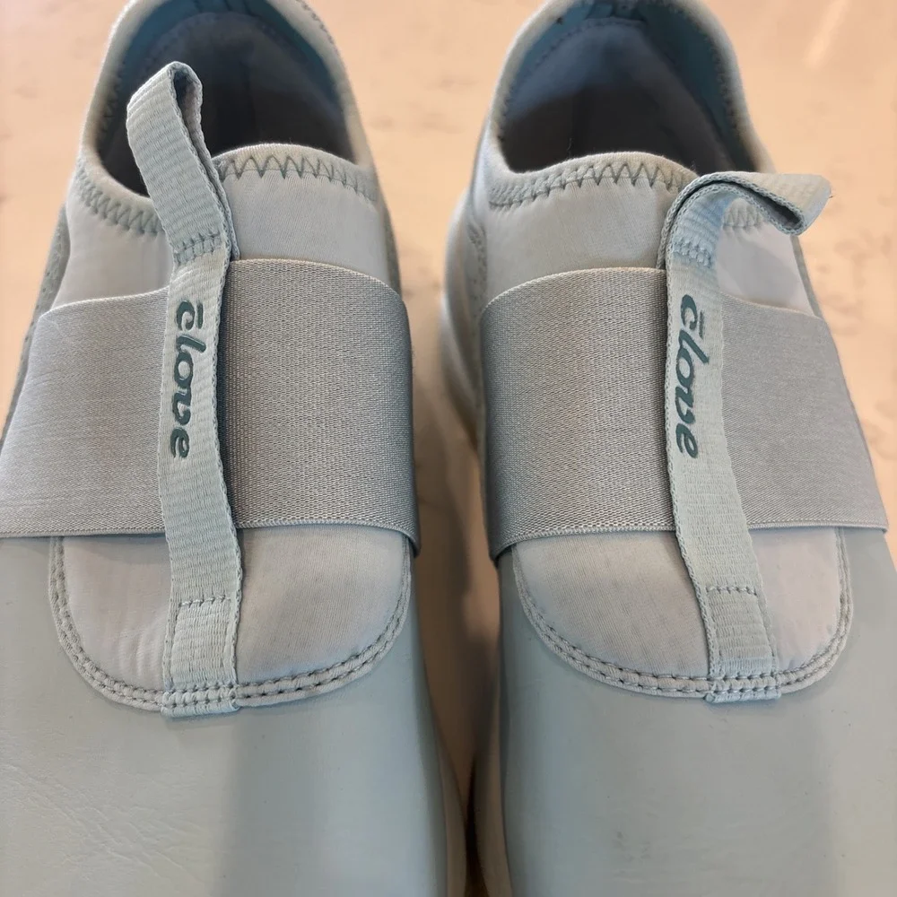 Clove Blue Comfort Nursing Slip‎ On Shoes Sneakers CL019 Women's Size 7 Support